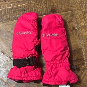 Columbia Kids' Bright Pink Mittens
